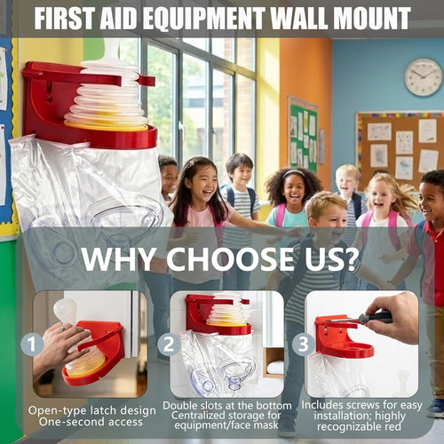 Airway Clear Wall Mount Holder