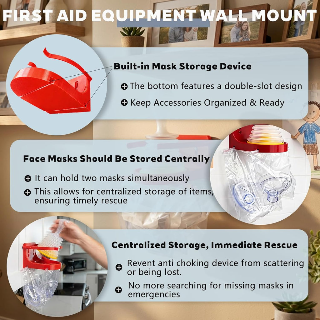 AirwayClear Wall Holder- Never Lose It When It Matters