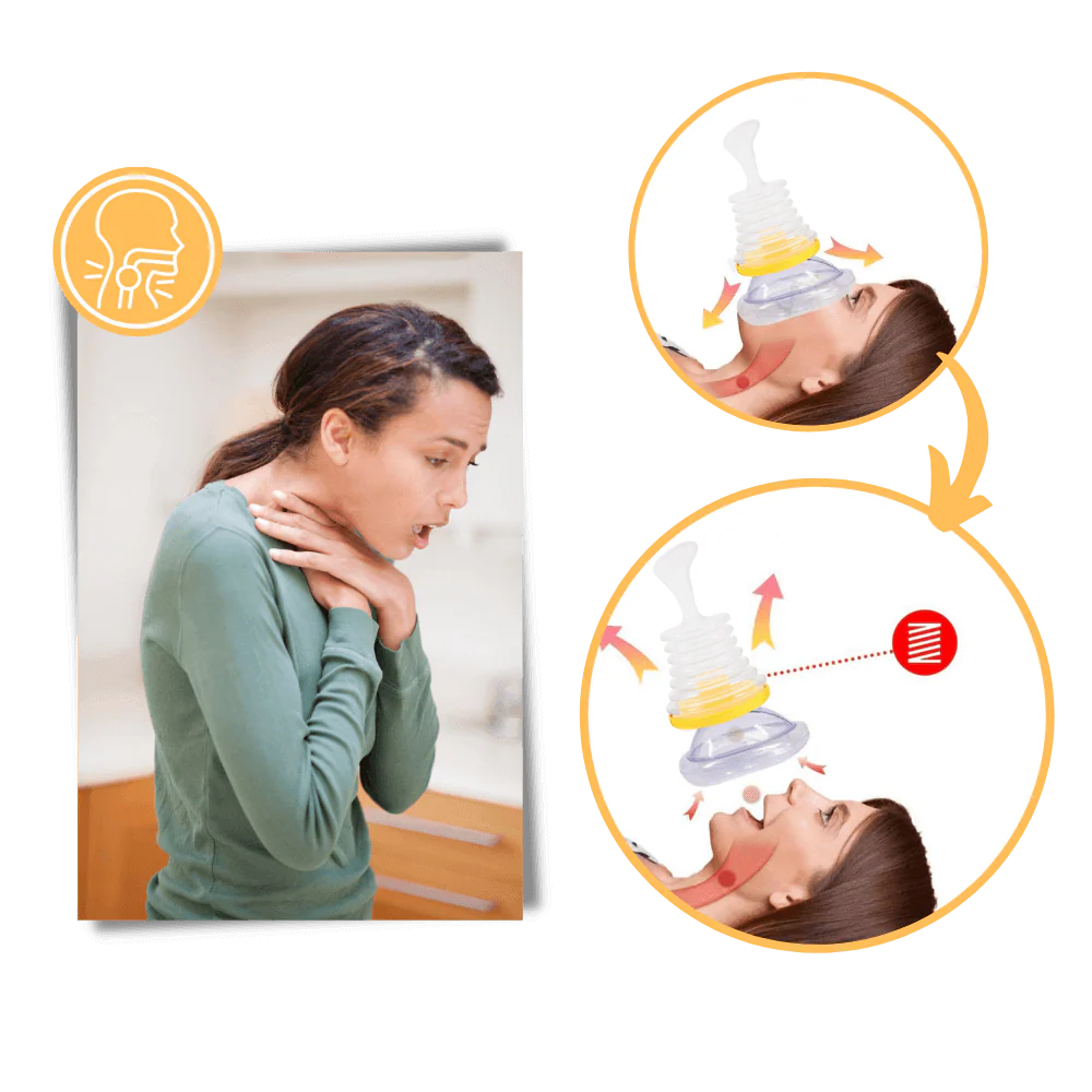 AirwayClear anti-choking device ensuring effective airway clear solutions for emergency respiratory aid