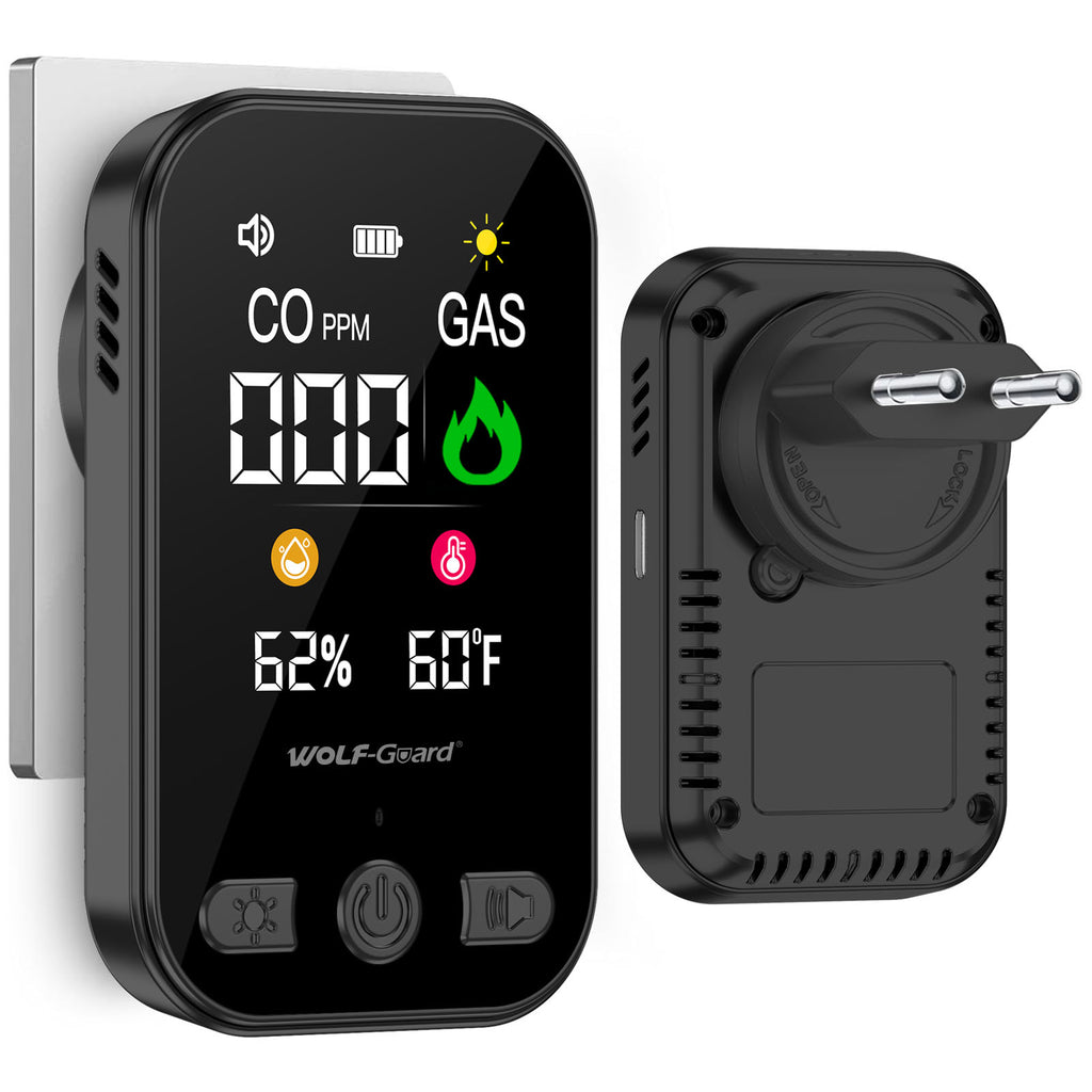 AirwayClear Home Guard — 4-in-1 Gas & CO Detector